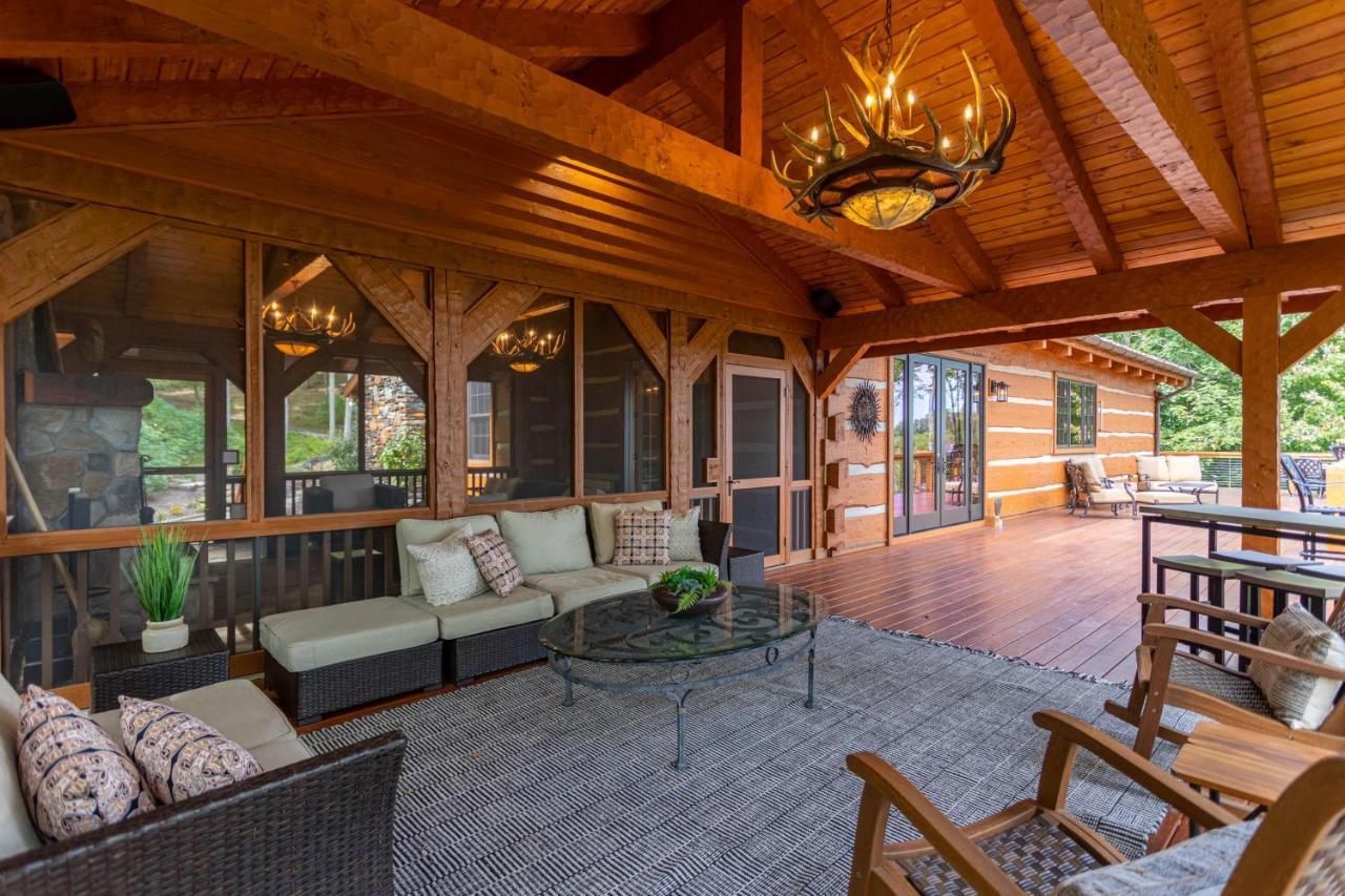 Matney Ridge Estate Villa Banner Elk Bagian luar foto