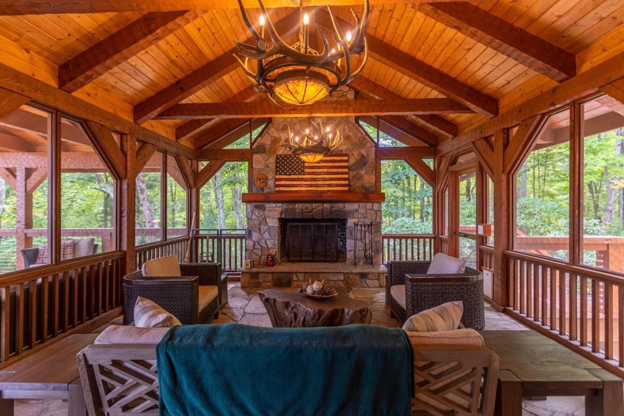 Matney Ridge Estate Villa Banner Elk Bagian luar foto