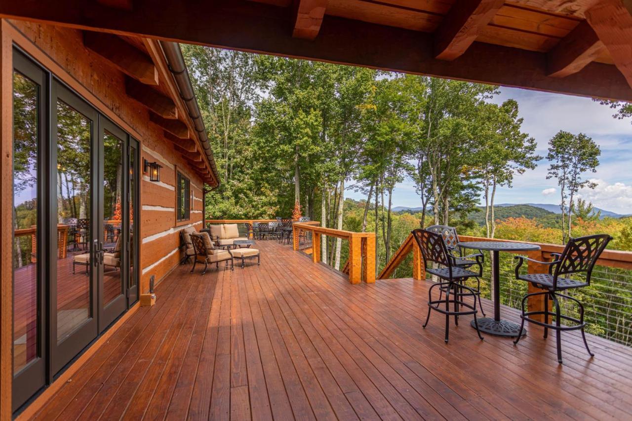 Matney Ridge Estate Villa Banner Elk Bagian luar foto