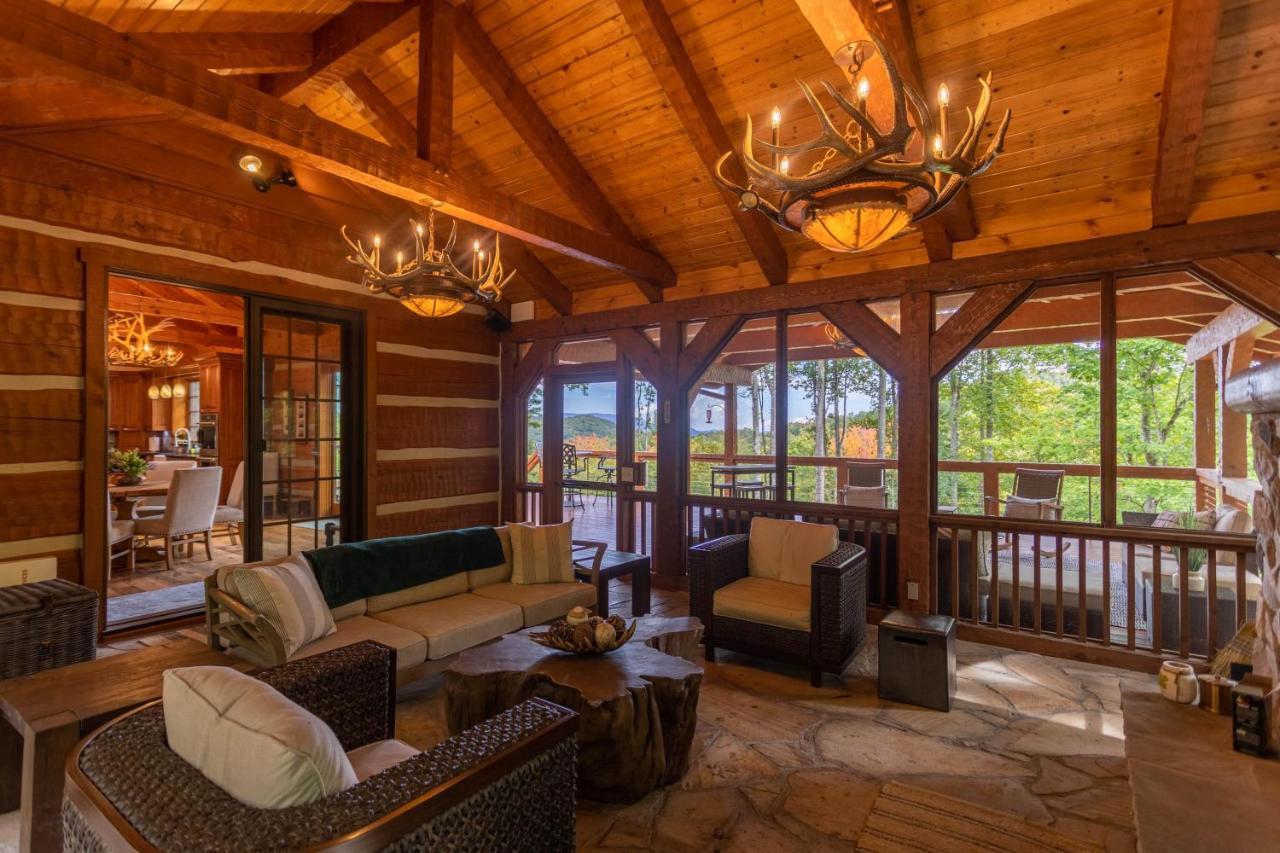 Matney Ridge Estate Villa Banner Elk Bagian luar foto