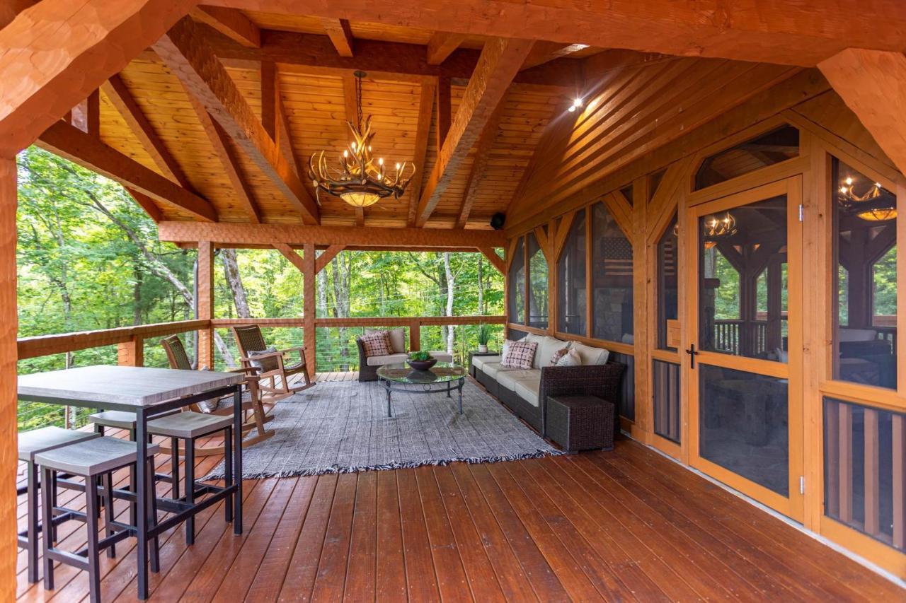 Matney Ridge Estate Villa Banner Elk Bagian luar foto